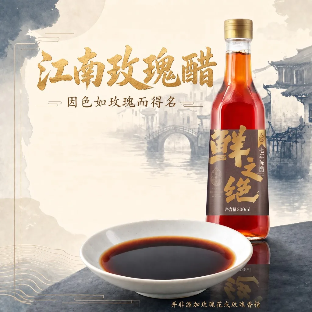 鲜之绝江南玫瑰醋(七年陈醋)